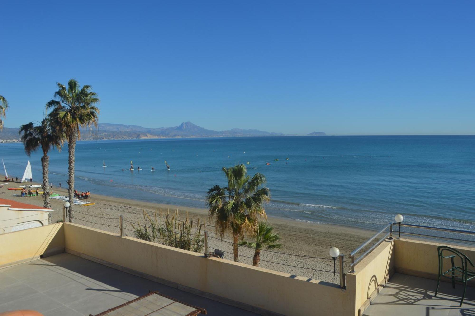 Espectacular Apartamento A Pie De Playa En Chalet Roquetes Alicante Esterno foto