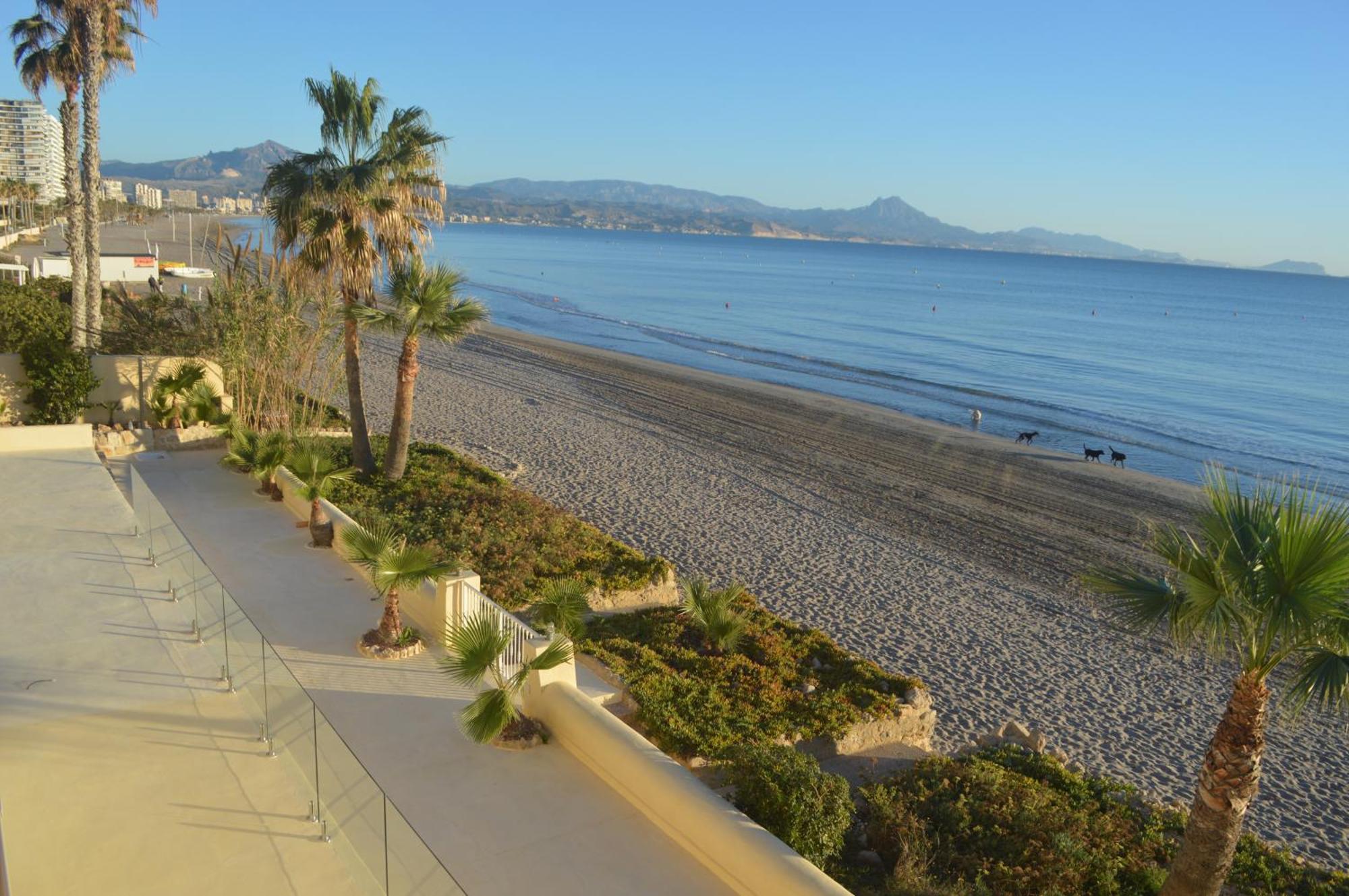 Espectacular Apartamento A Pie De Playa En Chalet Roquetes Alicante Esterno foto
