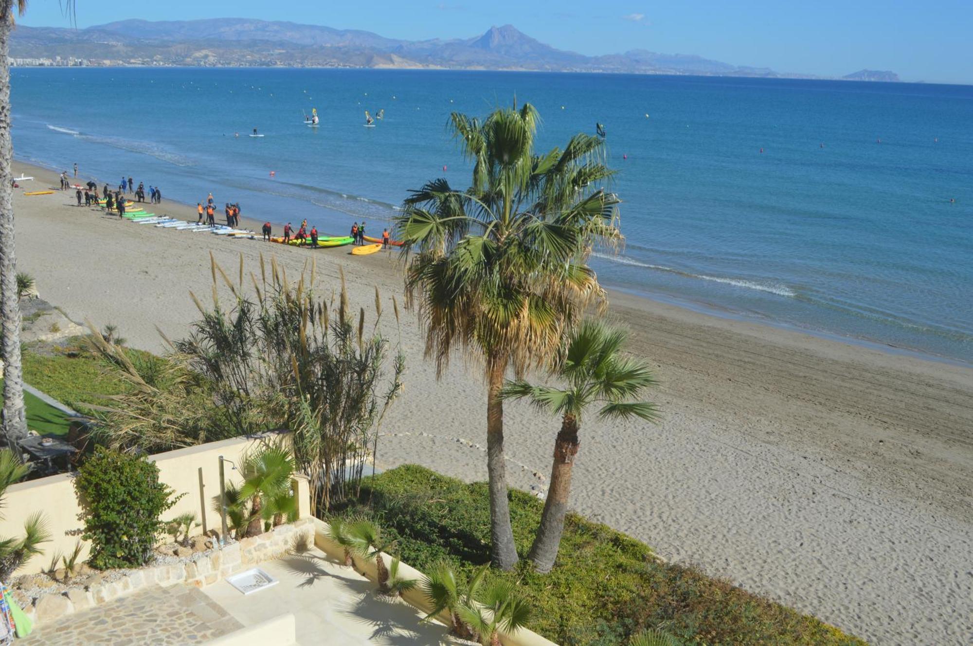Espectacular Apartamento A Pie De Playa En Chalet Roquetes Alicante Esterno foto